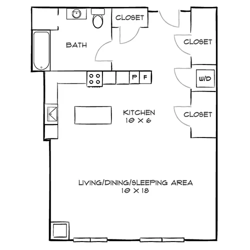 One Greenway - Boston, MA - Floor Plan Diagram