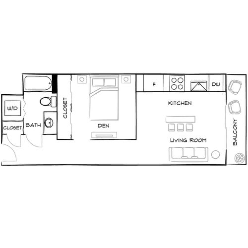 2D Diagram Furnished