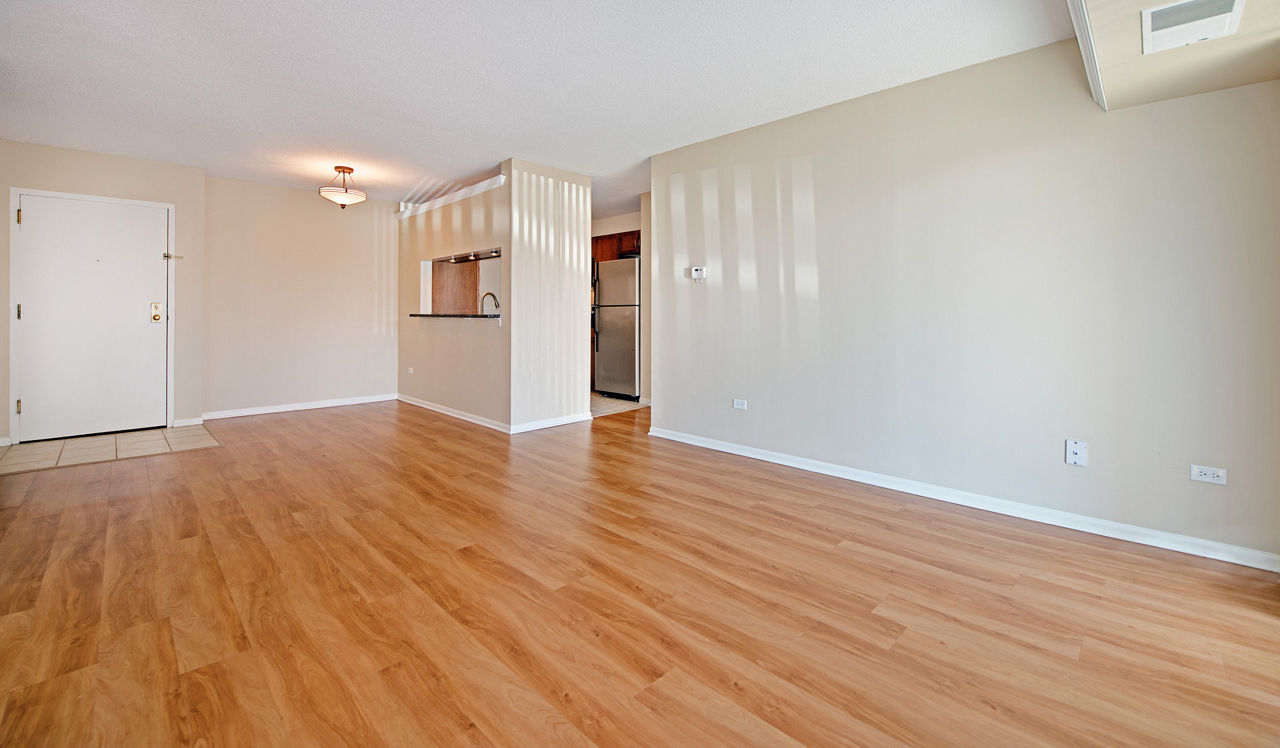 Elm Creek Apartments & Townhomes - Elmhurst, IL - Living Room