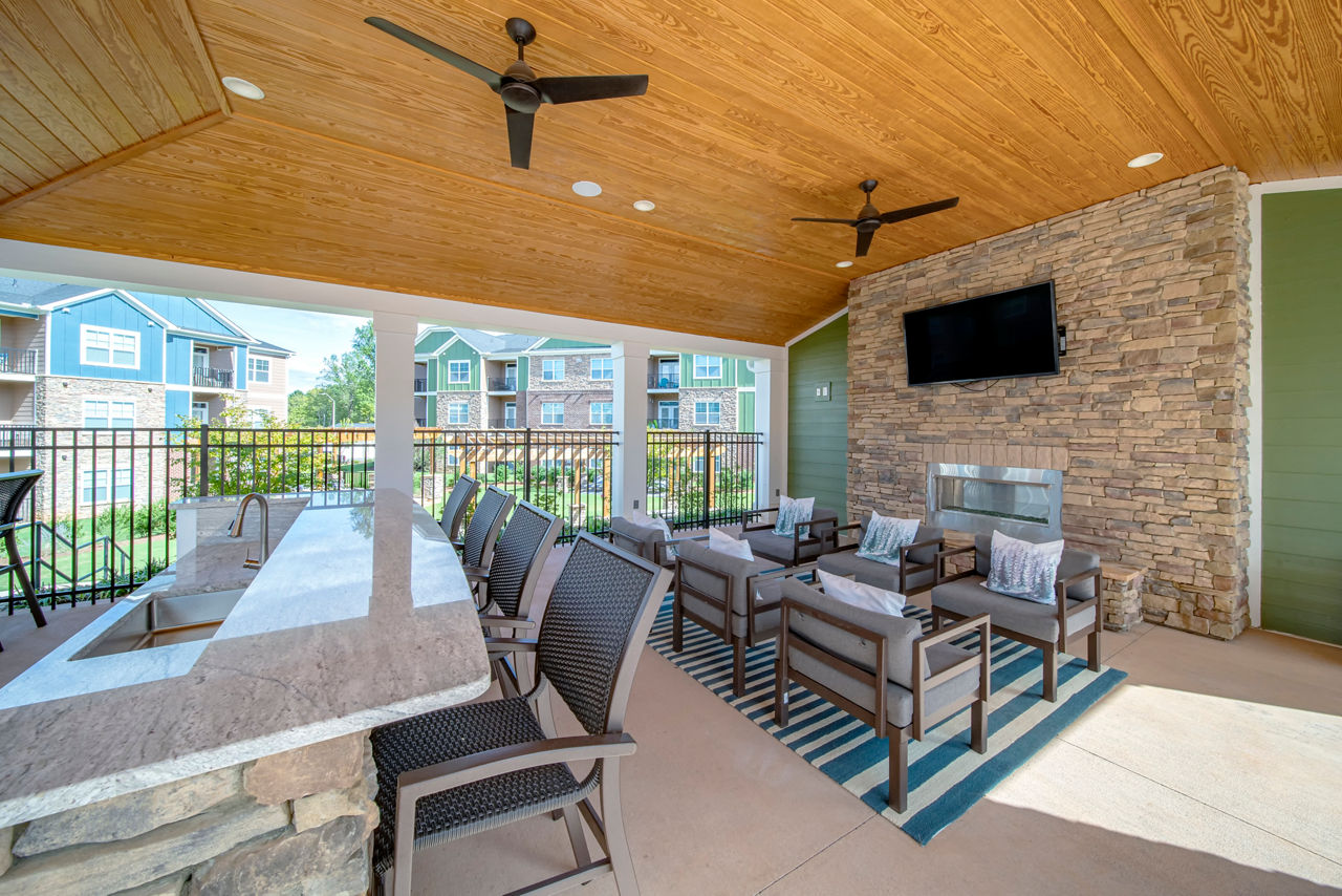 Treeline Timber Creek - Garner, NC - Outdoor Lounge