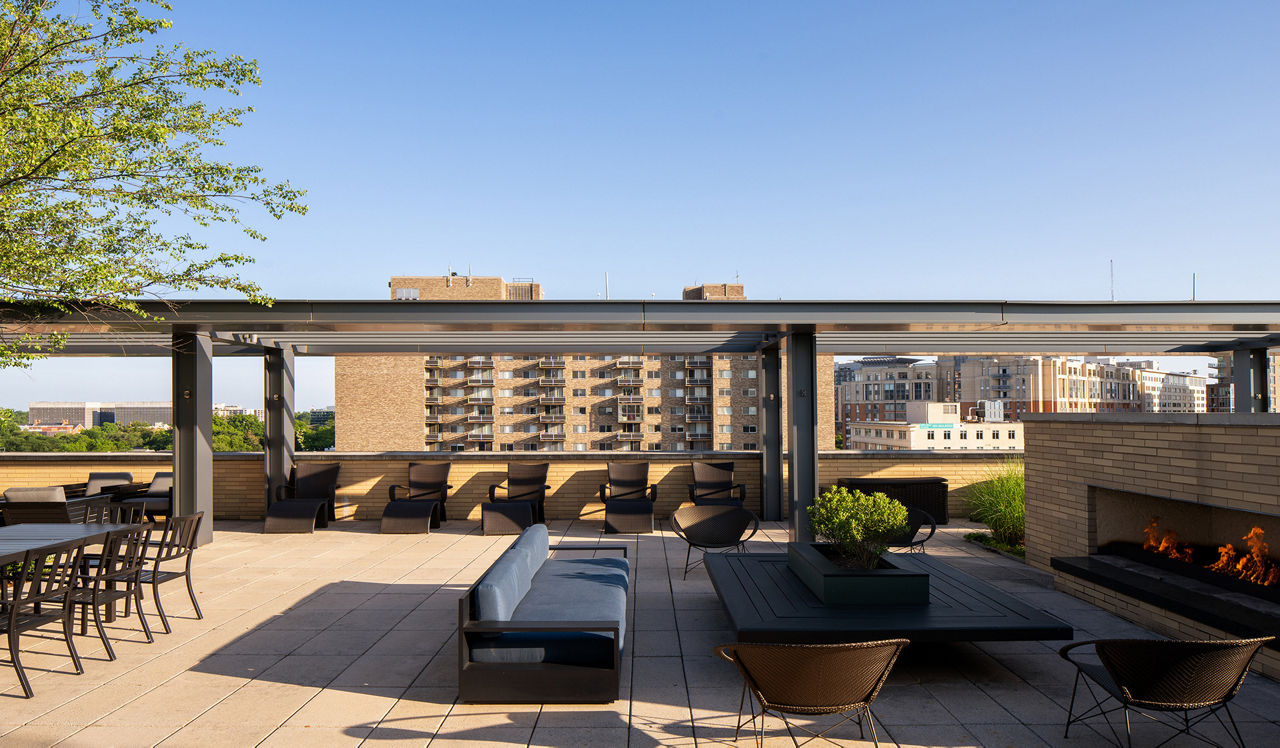 Flats 8300 - Bethesda, MD - rooftop