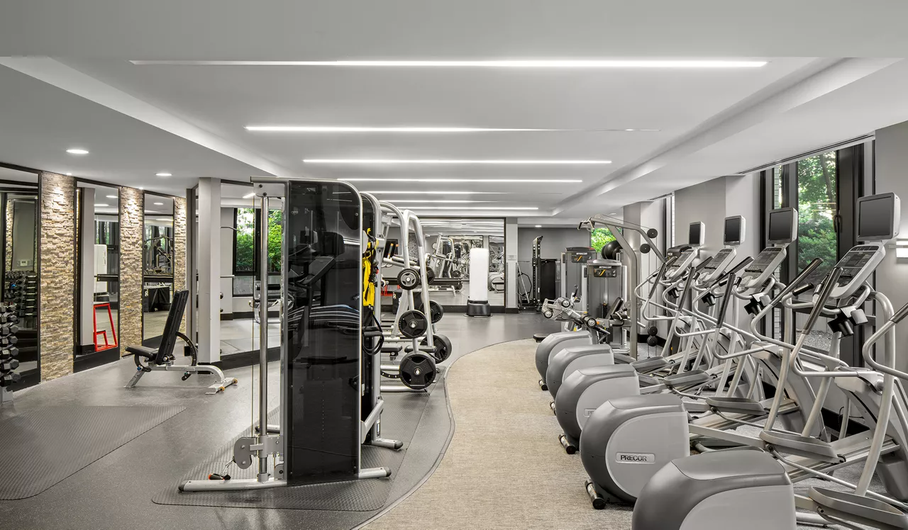 Flats 8300 - Bethesda, MD - gym