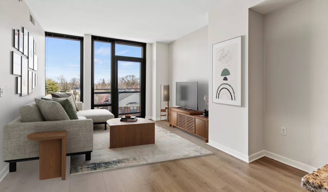 Flats at 8300 - Bethesda, MD - Living Room