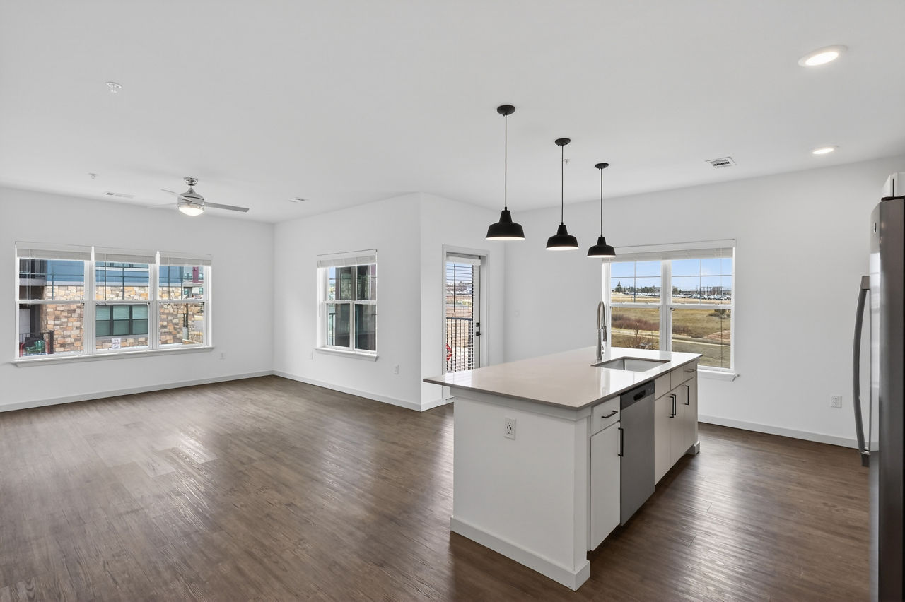 Pine and Parker - Parker, CO - living room