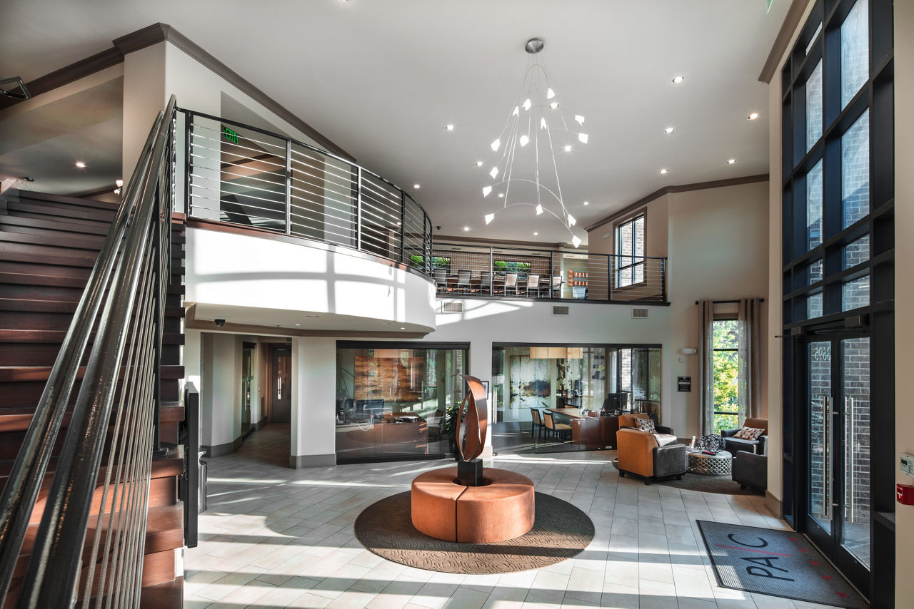 Lobby at Overton Rise (1 of 2)