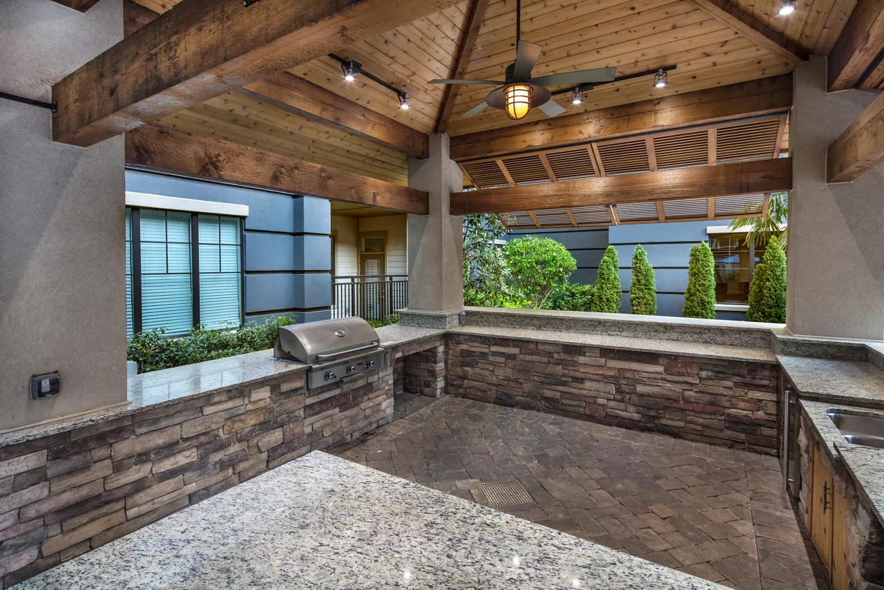 Overton Rise in Atlanta, GA - Grill Area