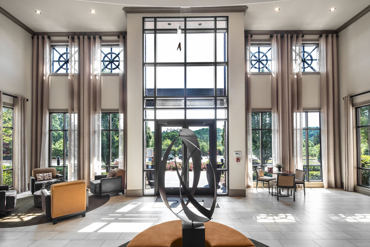 Lobby at Overton Rise (2 of 2)