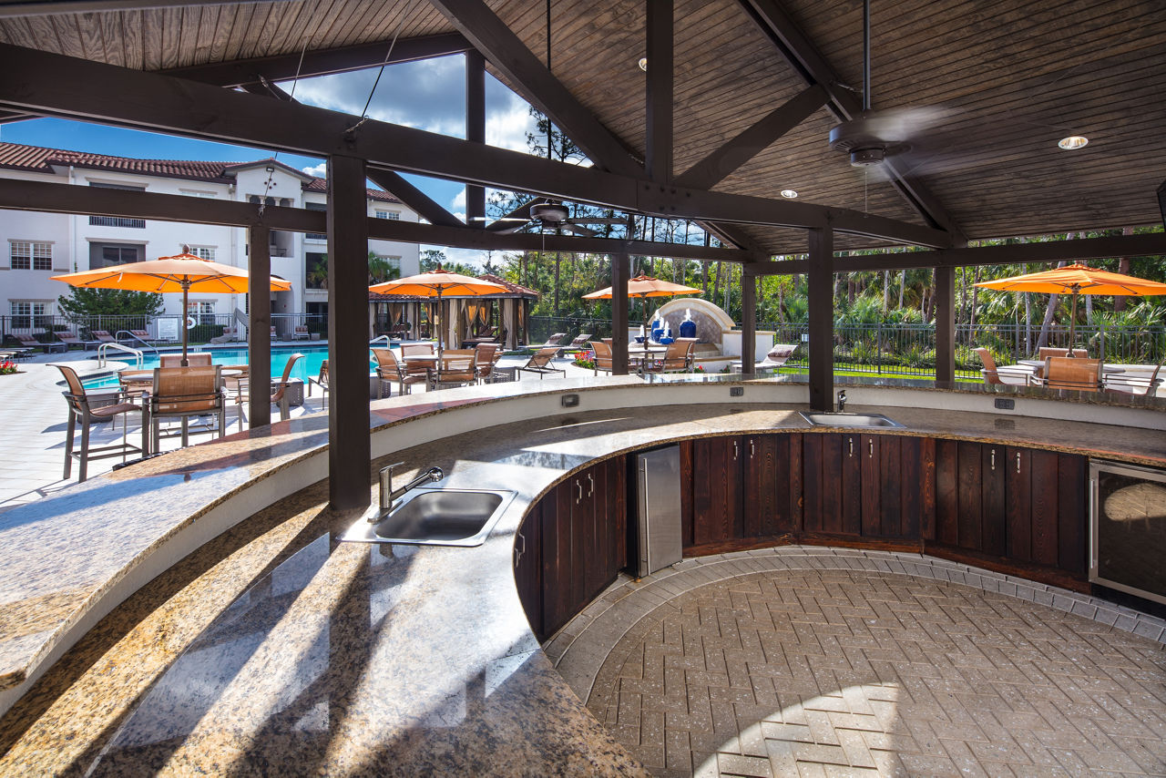 Grill area at Aster at Lely Resort (2 of 3)