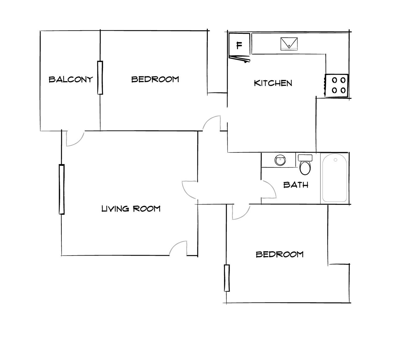 Design 2A10 floor plan
