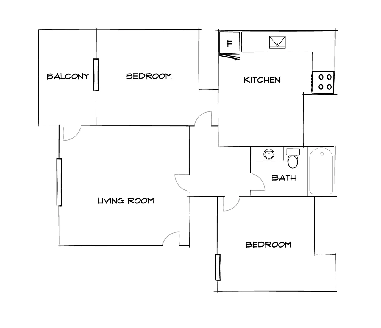 Heritage District - Gilbert, AZ - Floor Plan Diagram