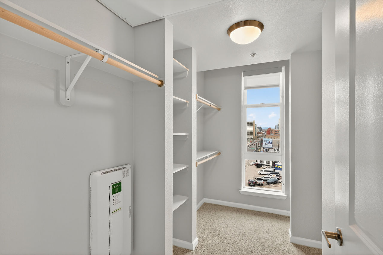 20th Street Station - Denver, CO - closet