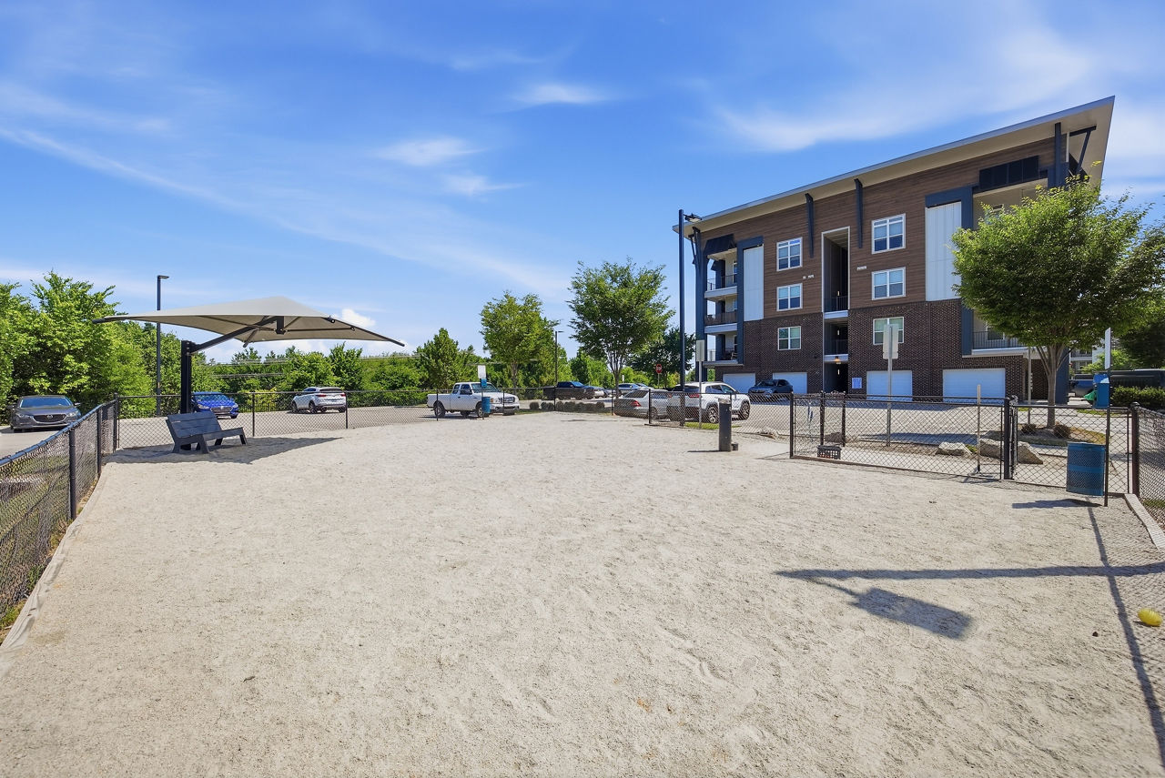 Dog park at Brea Wendell Falls
