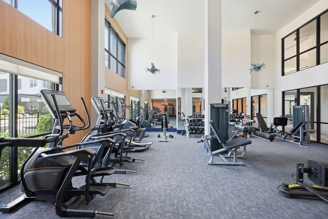 Gym at Brea Wendell Falls (1 of 2)