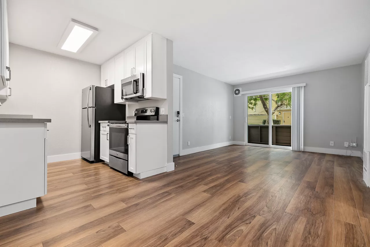 Mariners Cove - San Diego, CA - Kitchen and Living Room