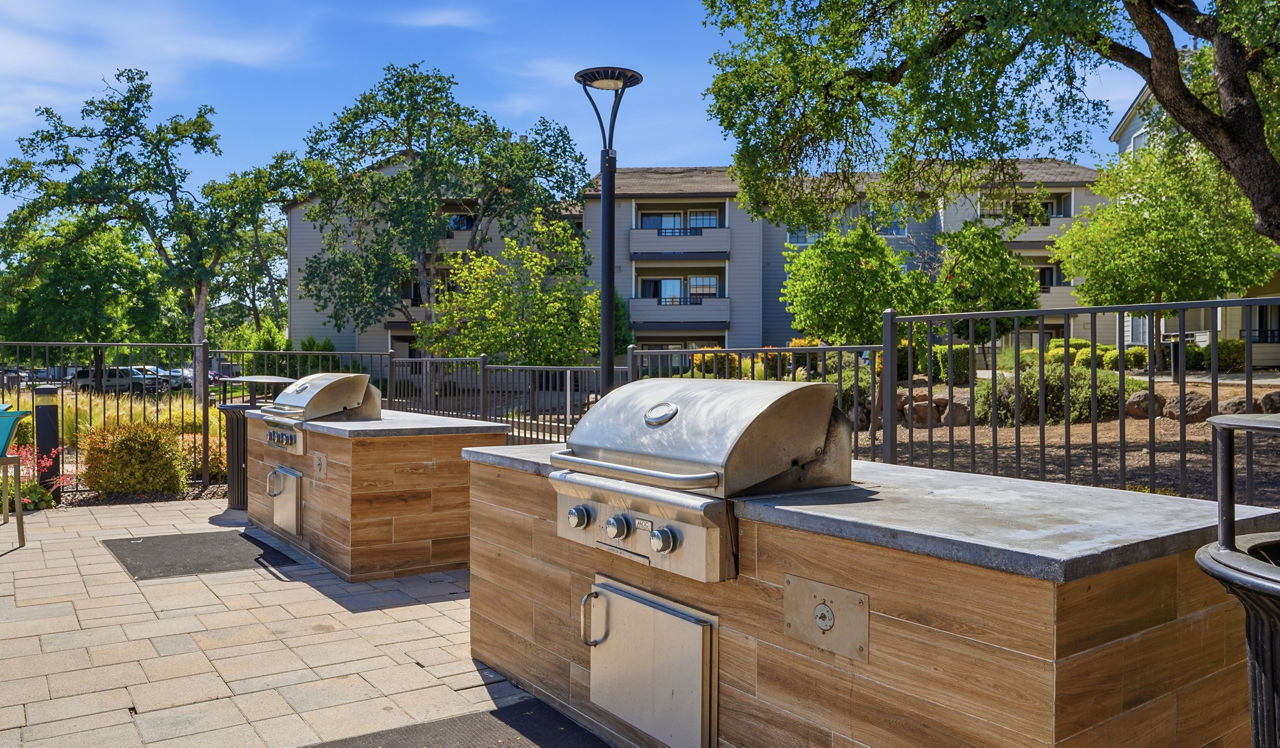 Grill area at Slate Creek