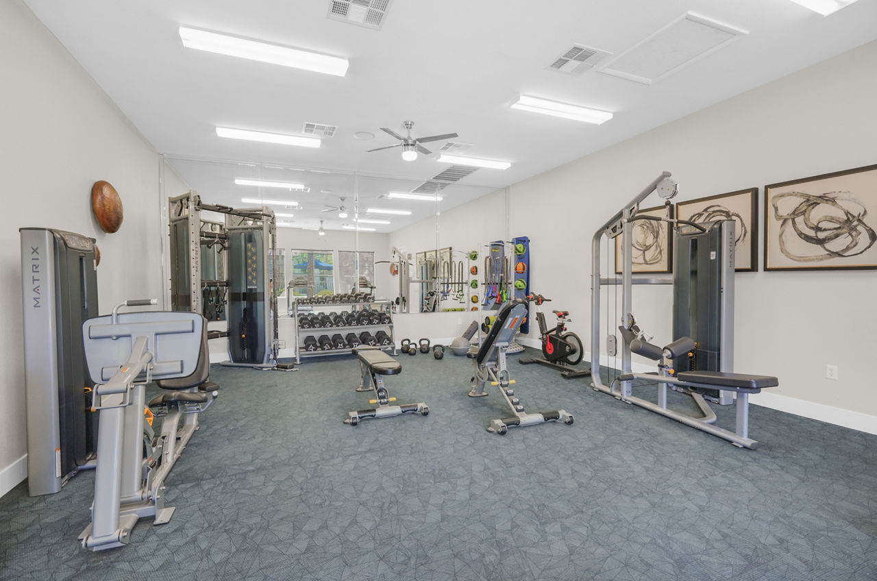 Gym at Solitude at Centennial (1 of 2)