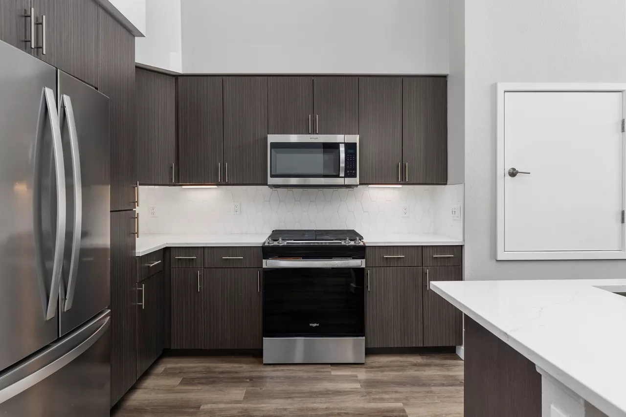 The Avalyn apartment kitchen - Chula Vista, CA