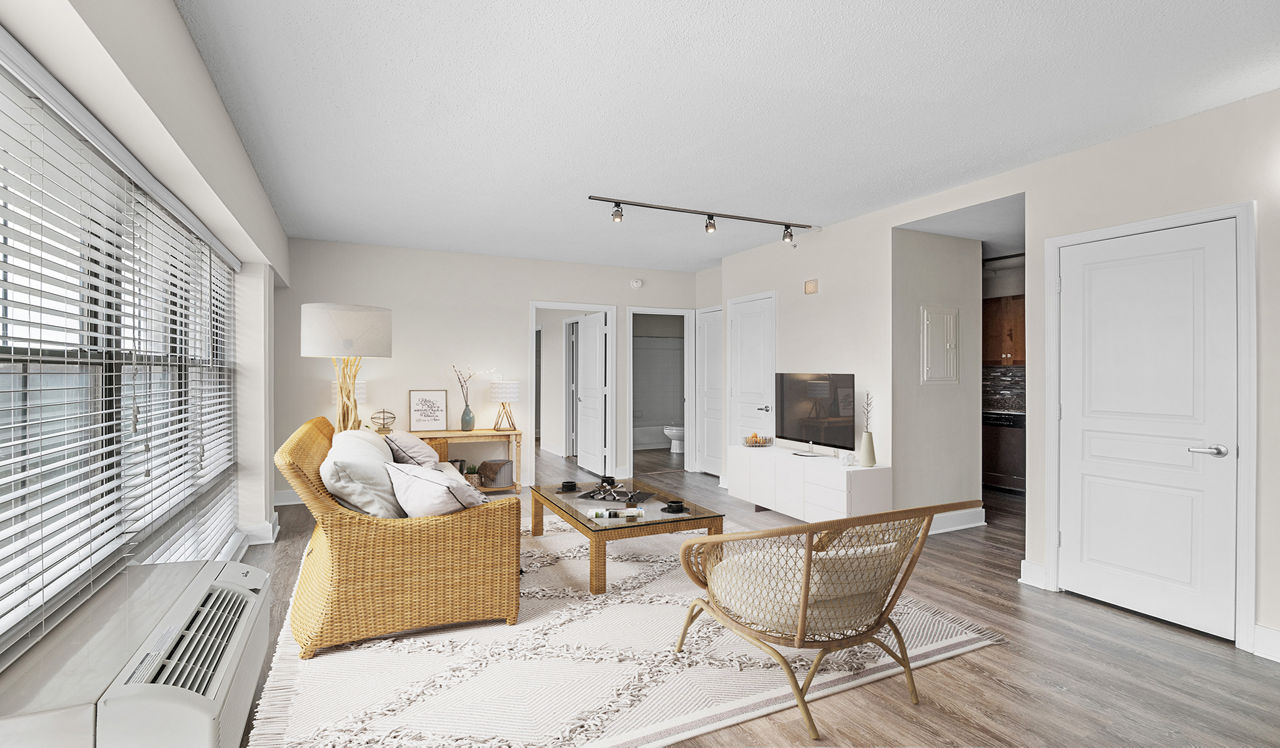 Capital Crescent Trail Residences - Bethesda, MD - Living Room