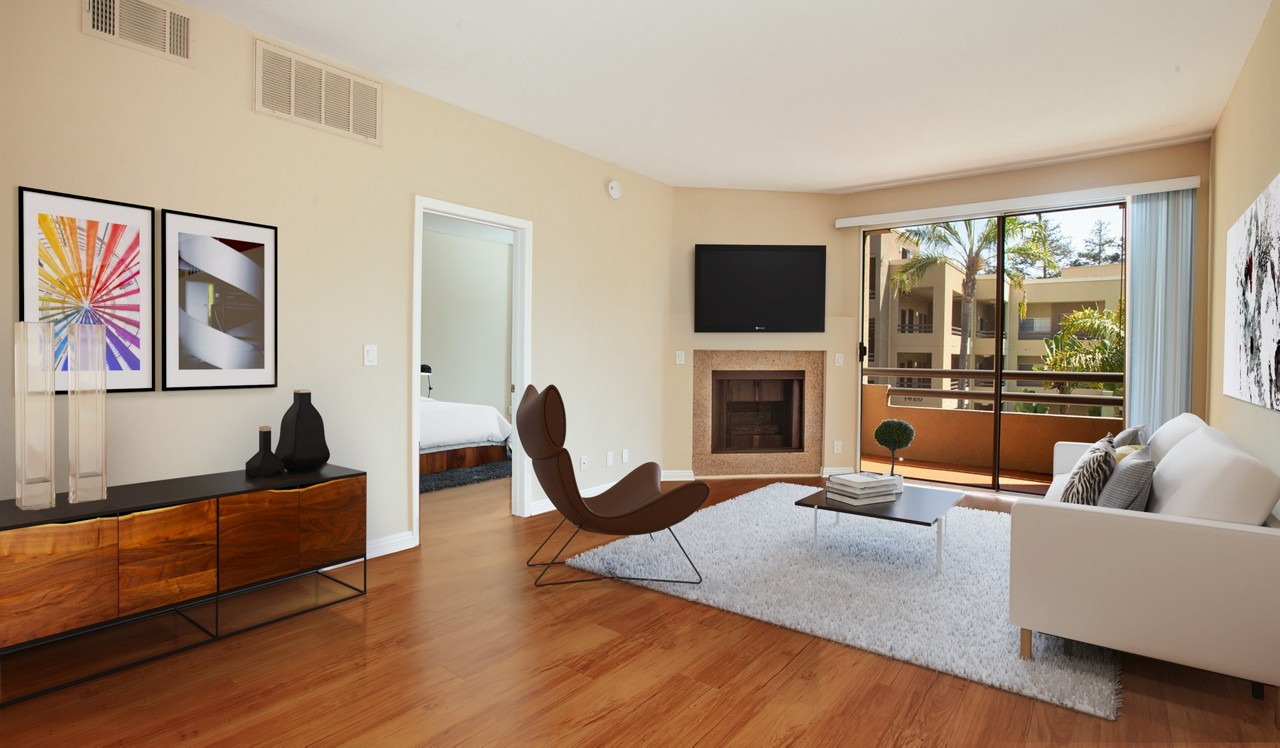 Hillcreste - Los Angeles, CA - Living Room.