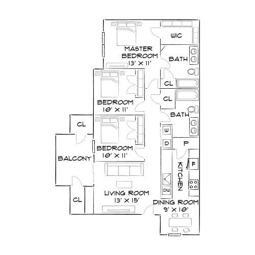 Slate Creek - Roseville, CA - Diagram