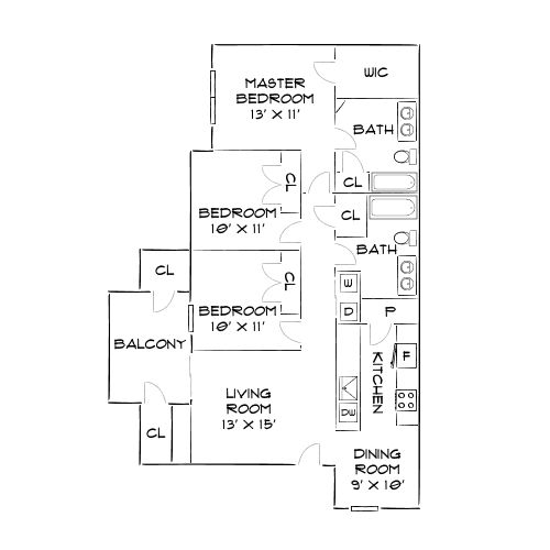 Slate Creek - Roseville, CA - Diagram