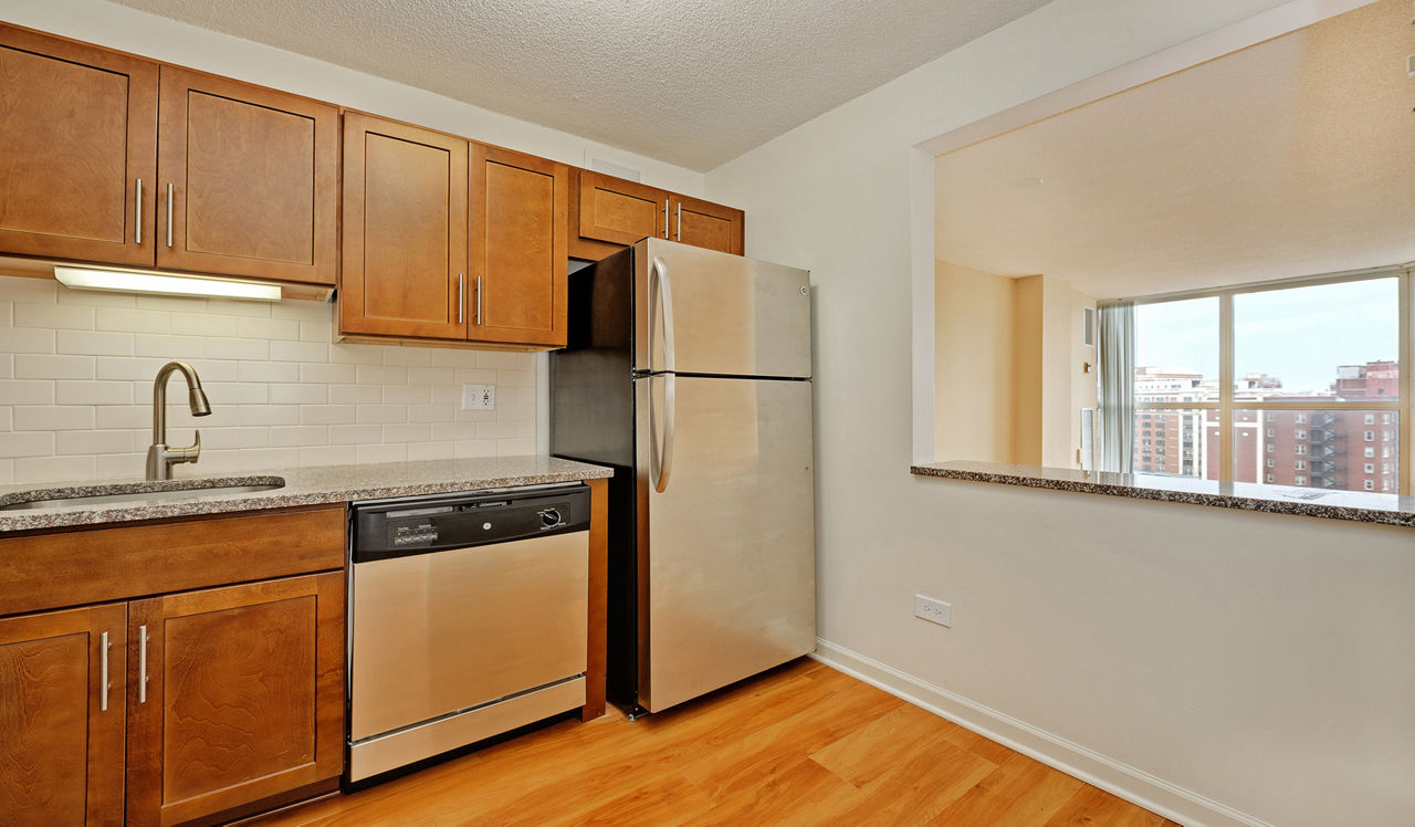 Hyde Park Tower Apartments - Chicago, IL - Kitchen