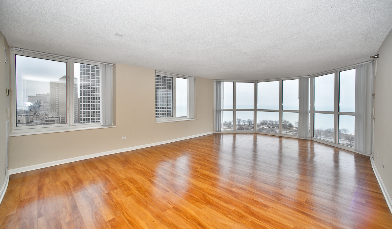 Hyde Park Towers - Chicago, IL - Living Room