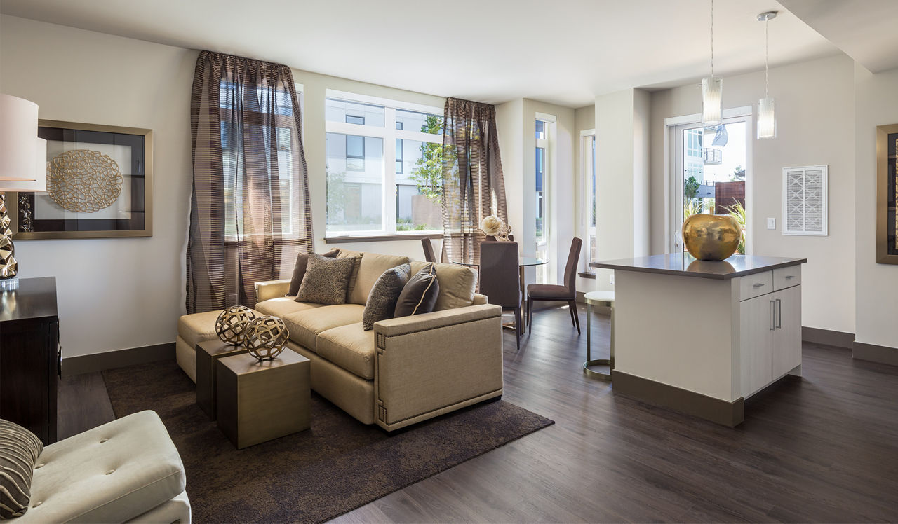 Indigo Apartments - Redwood City, CA- Living
