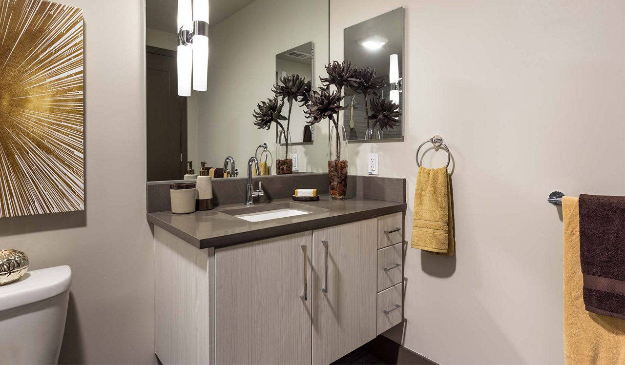 Indigo Apartments - Redwood City, CA- Bathroom