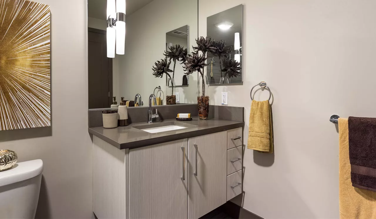 Indigo Apartments - Redwood City, CA- Bathroom