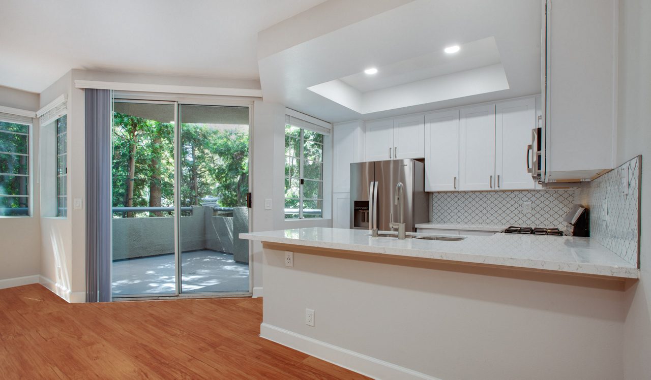 Interior Kitchen Living Room