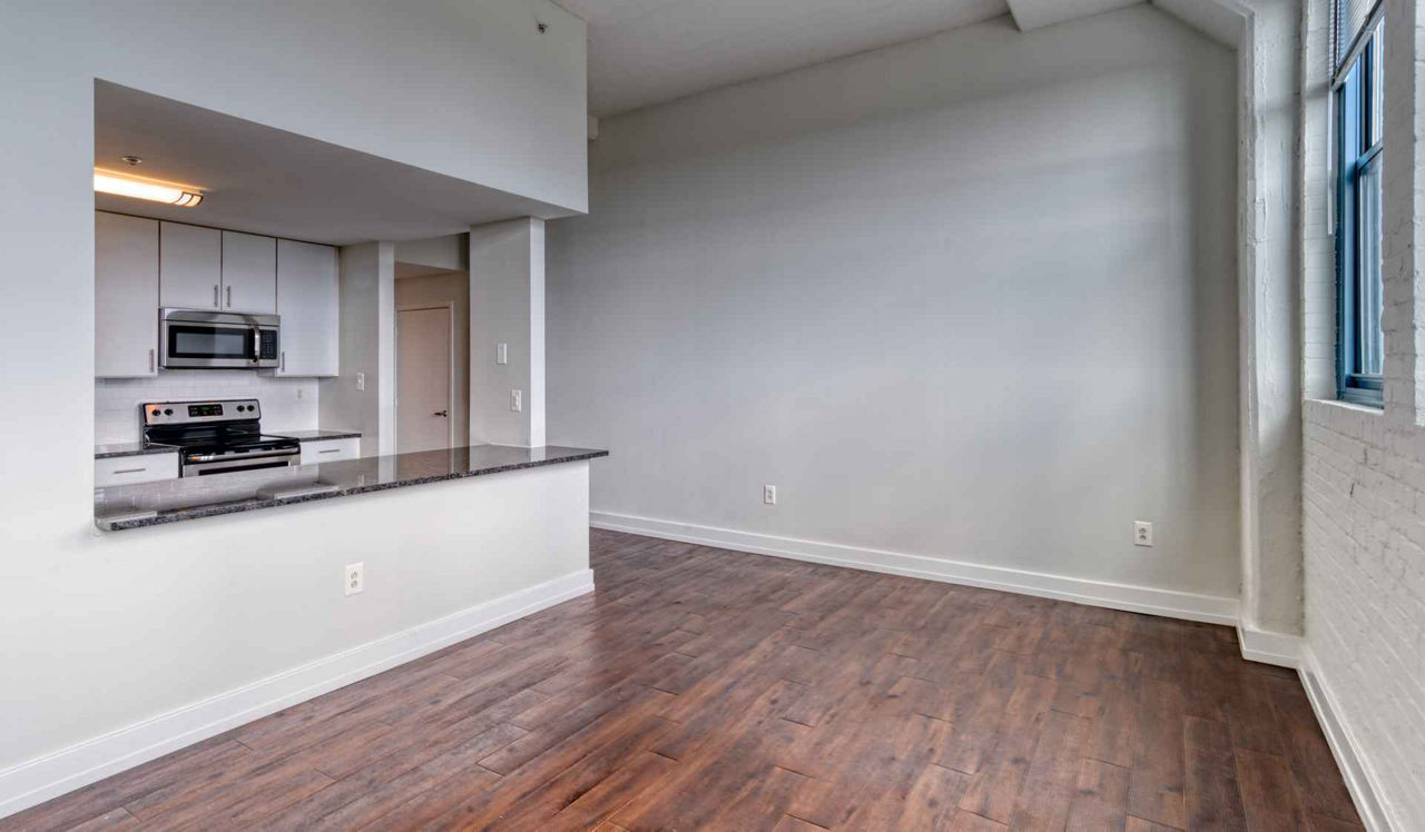 The Left Bank - Philadelphia, PA - Kitchen and Living Room