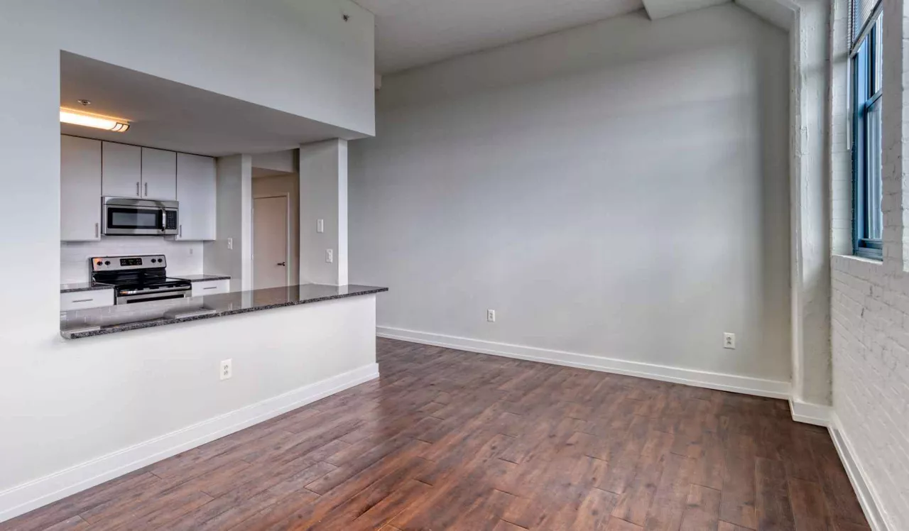 The Left Bank - Philadelphia, PA - Kitchen and Living Room
