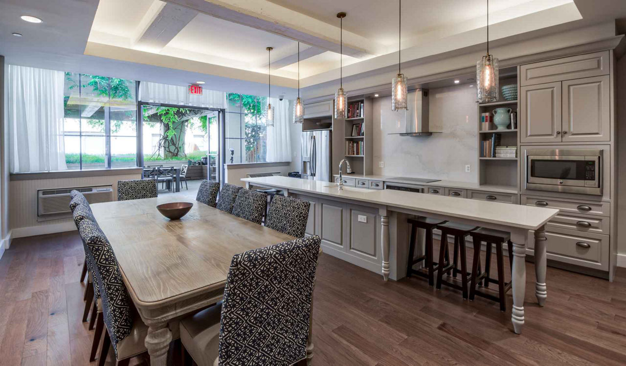 The Left Bank - Philadelphia, PA - demo kitchen