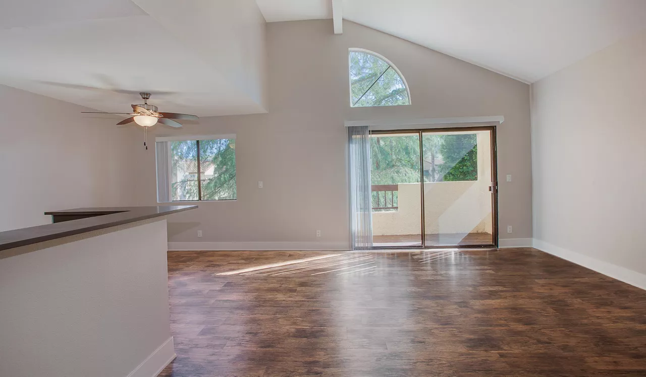 Malibu Canyon Apartment - Calabasas, CA - living room