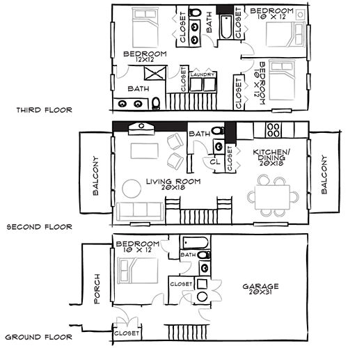 2D Diagram Furnished