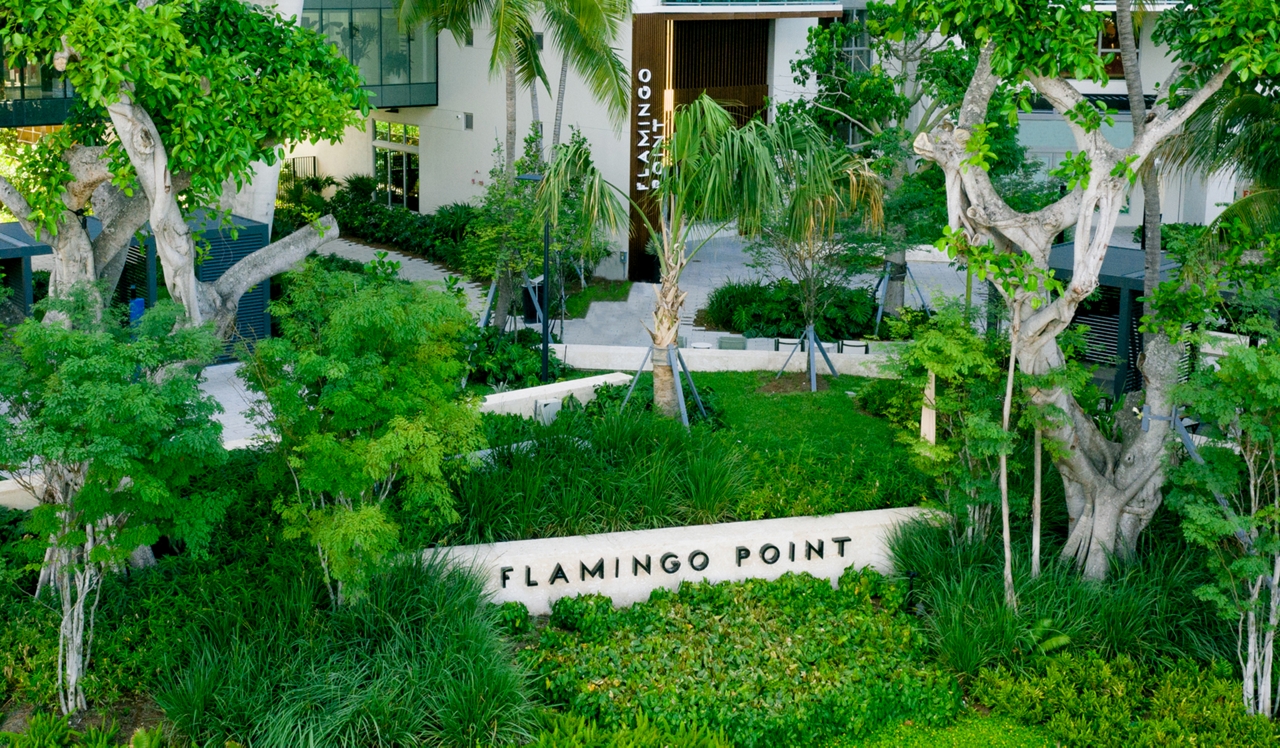 Flamingo Point - Miami, FL - Courtyard