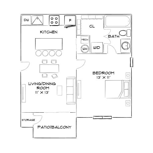 Buckhead and Vine - Atlanta, GA - diagram