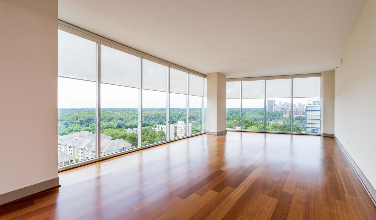 Mezzo Apartment Homes - Buckhead, Atlanta, GA - living room