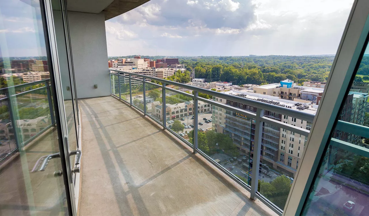 Mezzo Apartment Homes - Buckhead, Atlanta, GA - Balcony
