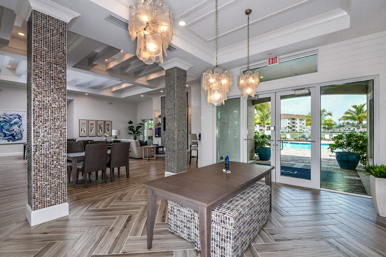 Lobby at Milano Lakes