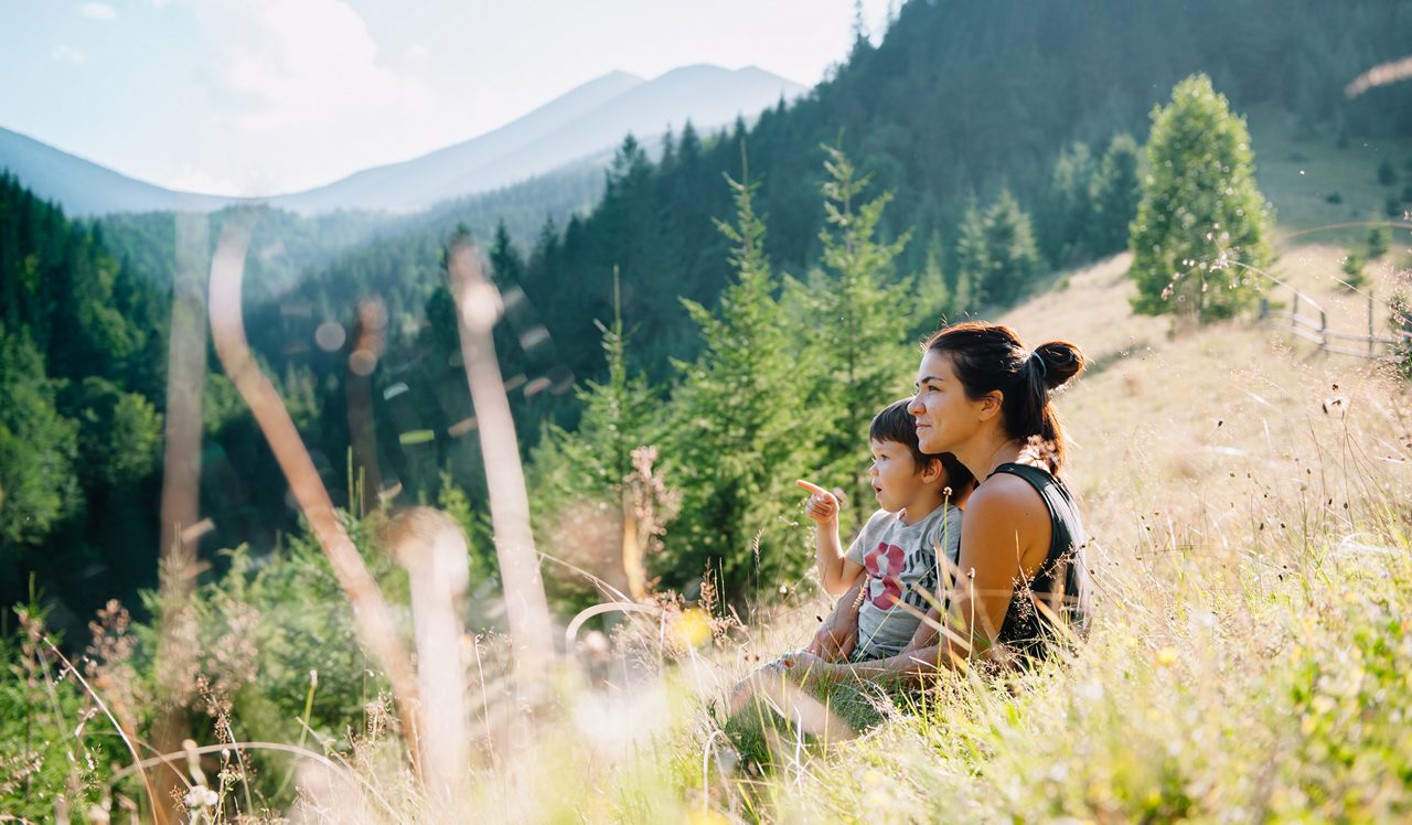 Township Residences - Centennial, CO - family on hike