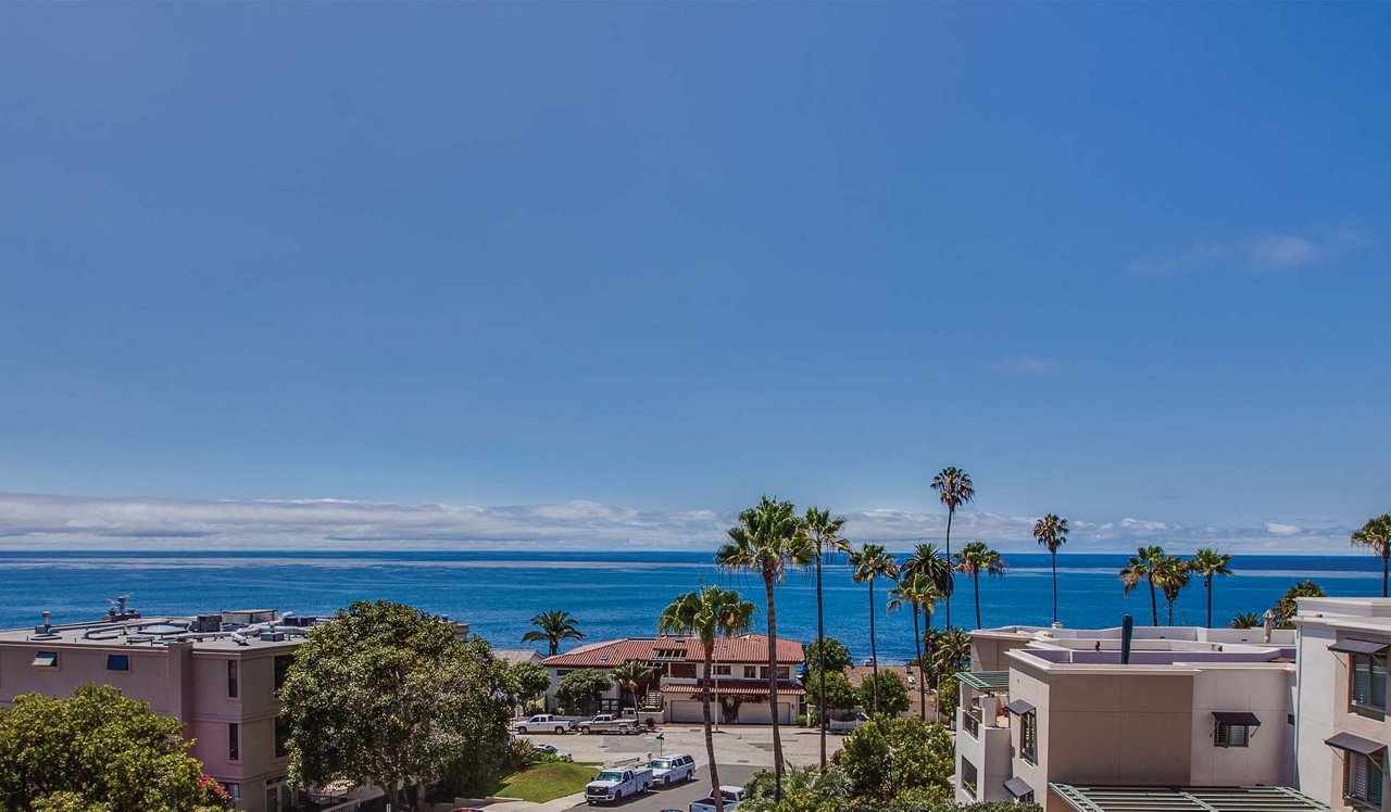 Ocean House on Prospect - La Jolla, CA - Balcony view of pacific ocean