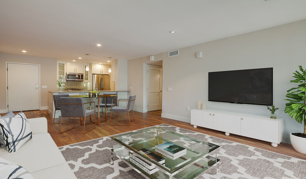 Ocean House on Prospect - La Jolla, CA - Living Room