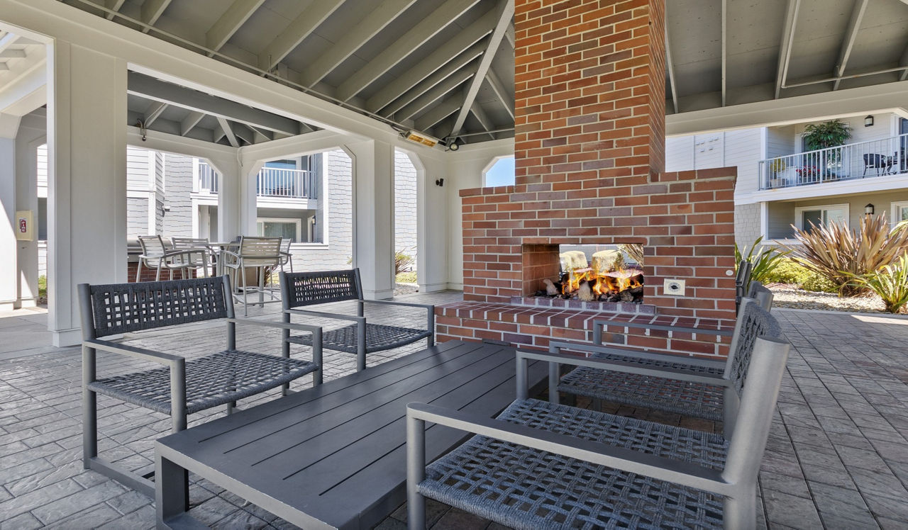 Pacific Bay Vistas - San Bruno, CA - fireplace
