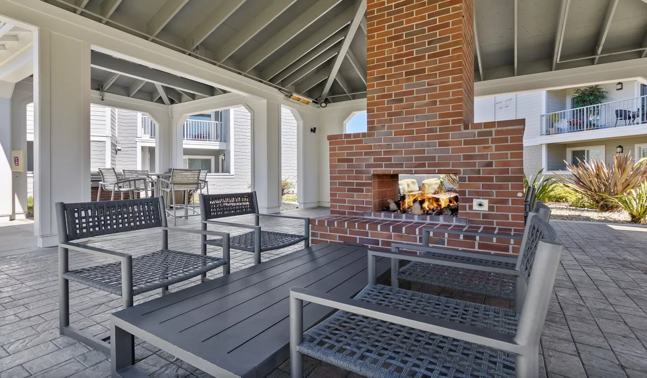 Pacific Bay Vistas - San Bruno, CA - fireplace