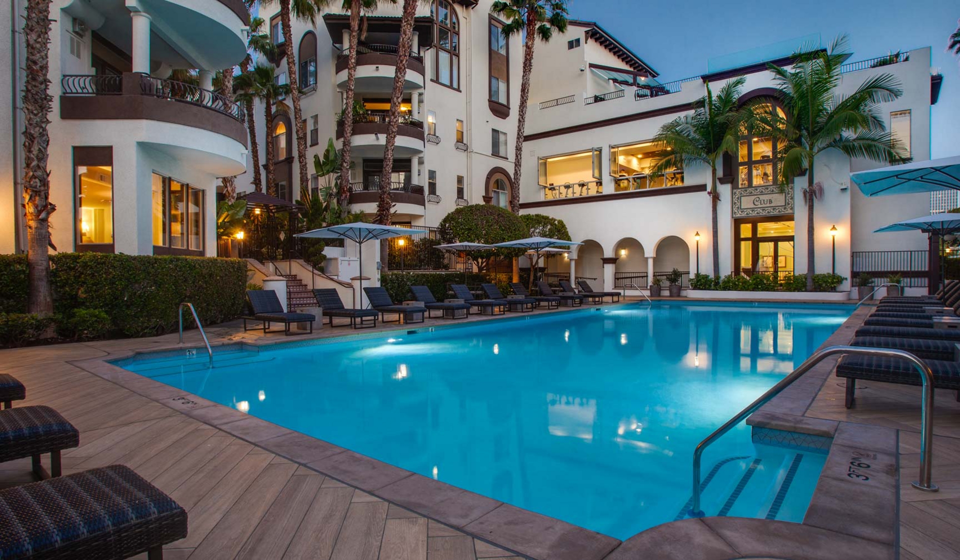 Palazzo West  - Los Angeles, CA - Rooftop Patio