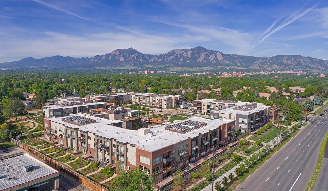 Parc Mosaic Apartment Homes - Boulder, CO - Aerial