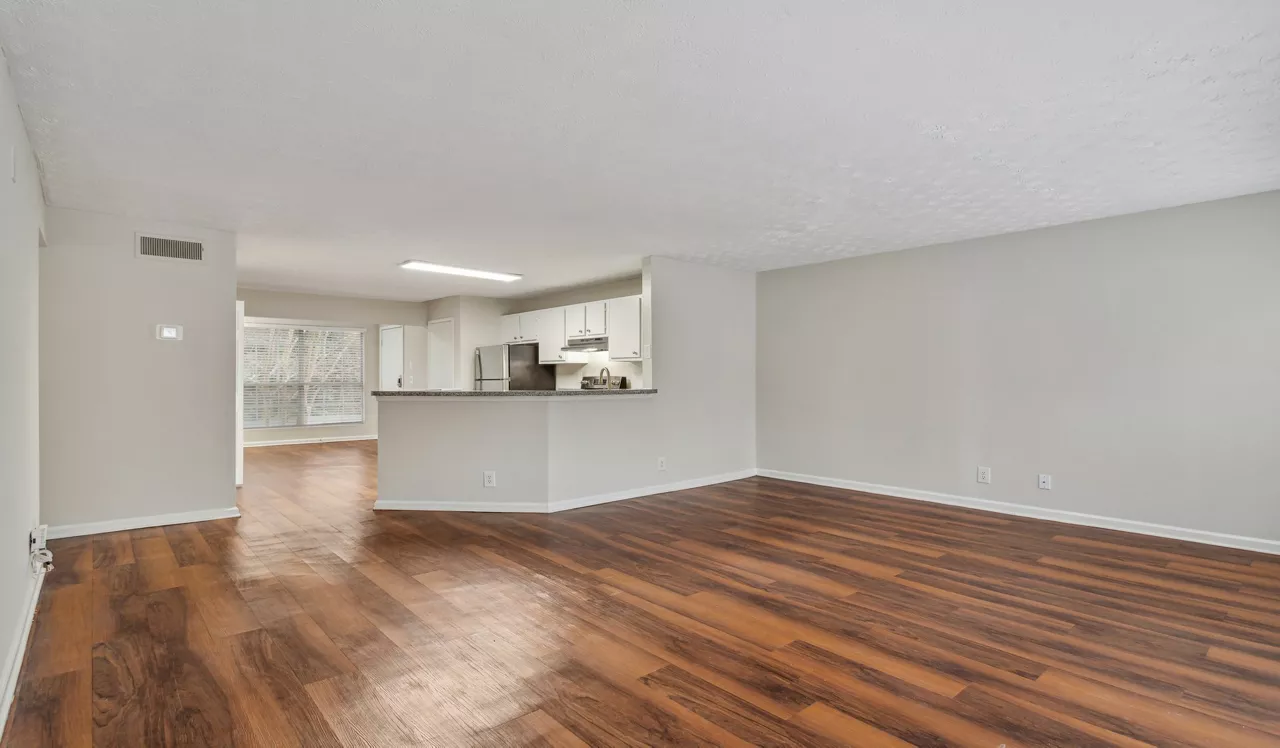 Peachtree Park - Atlanta, GA - Kitchen and Living Room