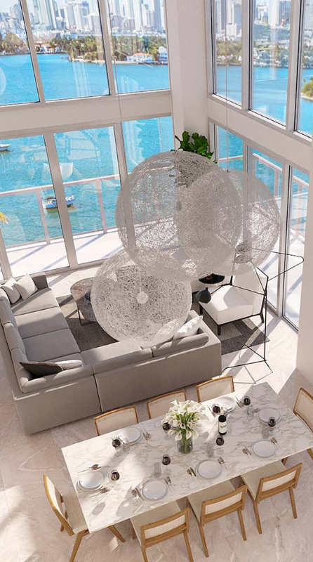 Flamingo Point - Miami, FL -Interior of penthouse